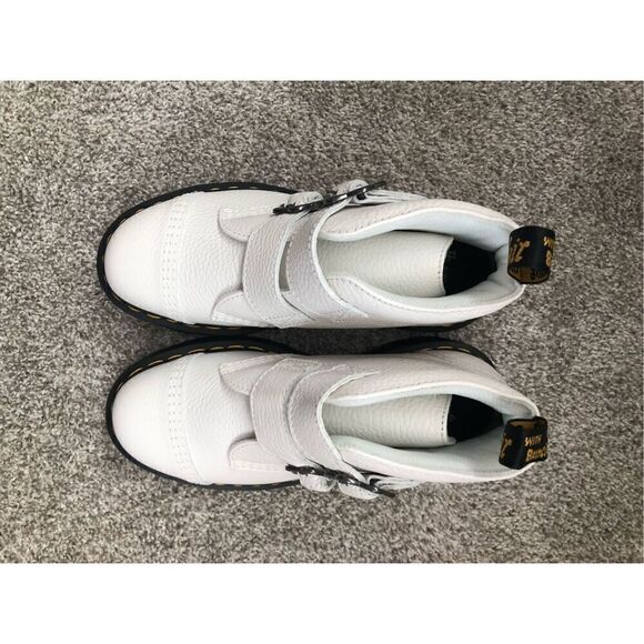 Dr Martens Devon Flower Quad Boots Women's Size 8 - Picture 7 of 7